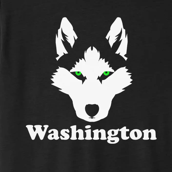 Siberian Huskies Dog Owner State Washington Husky ChromaSoft Performance T-Shirt