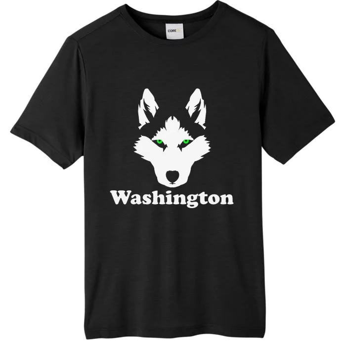 Siberian Huskies Dog Owner State Washington Husky ChromaSoft Performance T-Shirt