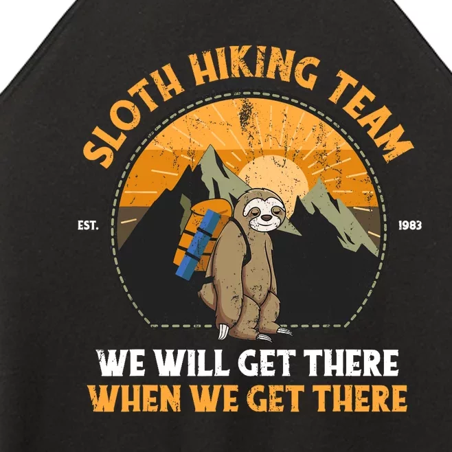 Sloth Hiking Design Sloth Hiking Team Women’s Perfect Tri Rocker Tank