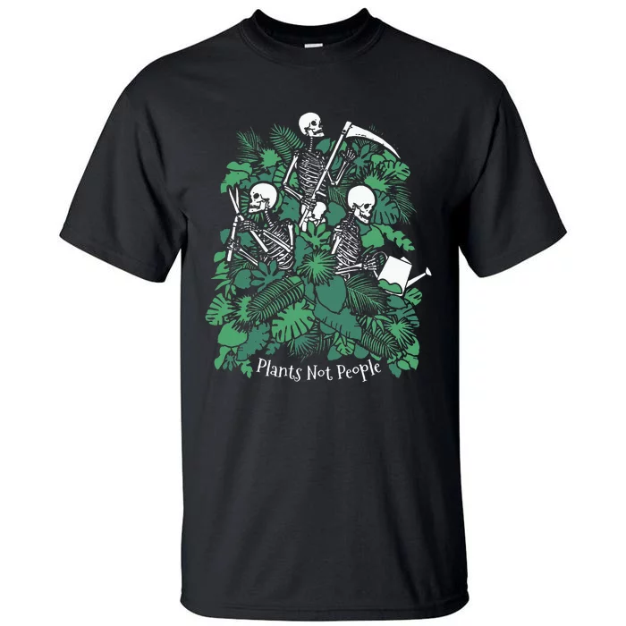 Spooky Halloween Decor for Introvert Gardeners Tall T-Shirt