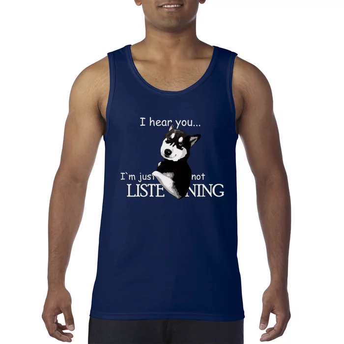 Siberian Husky Dog Husky Dog Lovers Tank Top