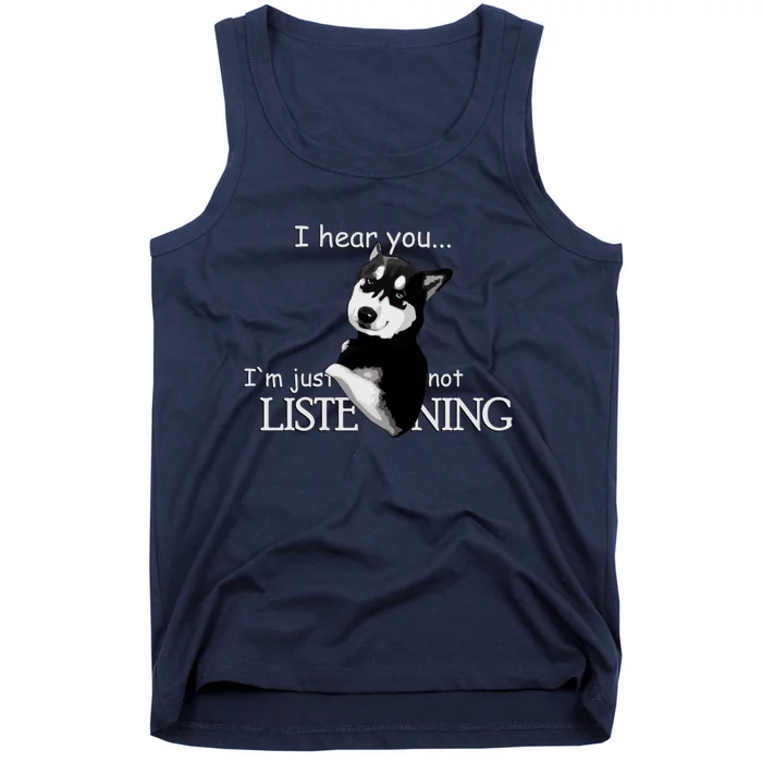 Siberian Husky Dog Husky Dog Lovers Tank Top