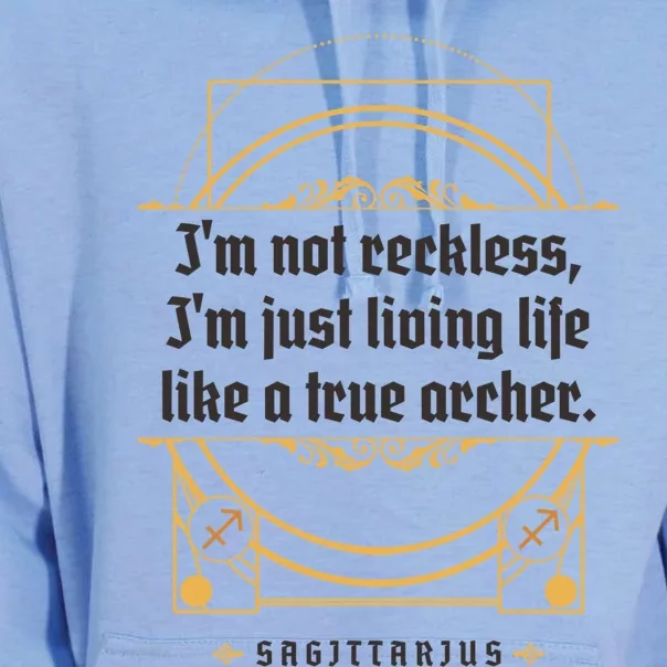 Sagittarius Horoscope Definition Zodiac Sign Strologers Gift Unisex Surf Hoodie