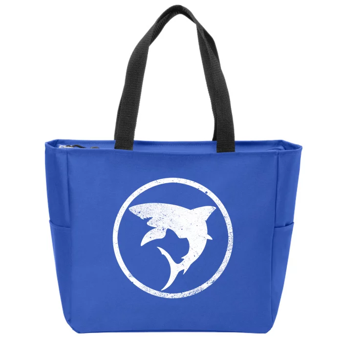 Shark Heart Design For Shark Awareness Week Gift Zip Tote Bag