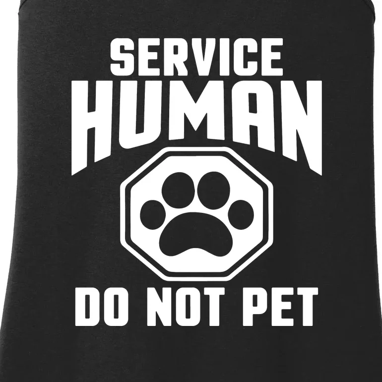 Service Human Do No Pet Ladies Essential Tank