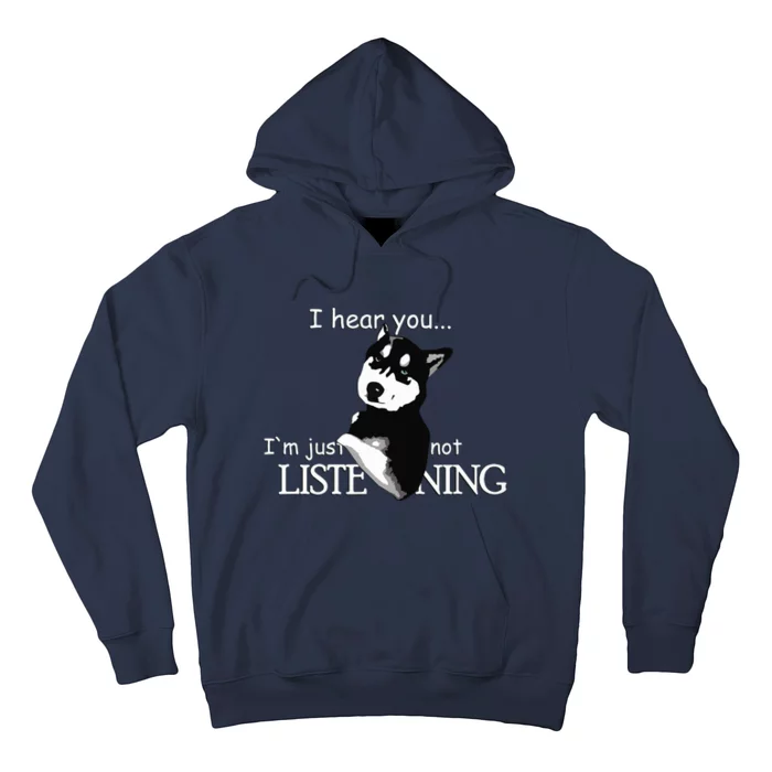 Siberian Husky Dog Husky Dog Lovers Funny Hoodie