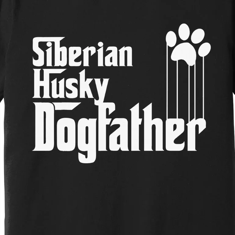 Siberian Husky Dog Dad Premium T-Shirt