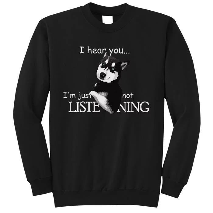 Siberian Husky Dog Husky Dog Lovers Sweatshirt