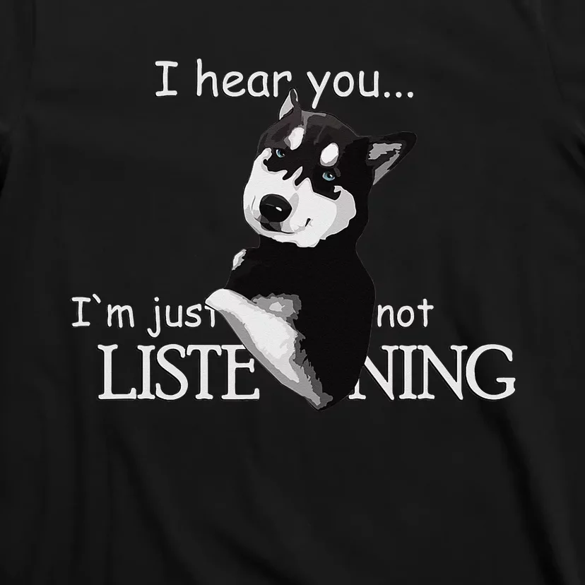 Siberian Husky Dog Husky Dog Lovers T-Shirt