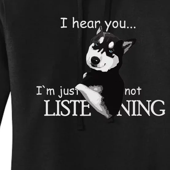 Siberian Husky Dog Husky Dog Lovers Women's Pullover Hoodie