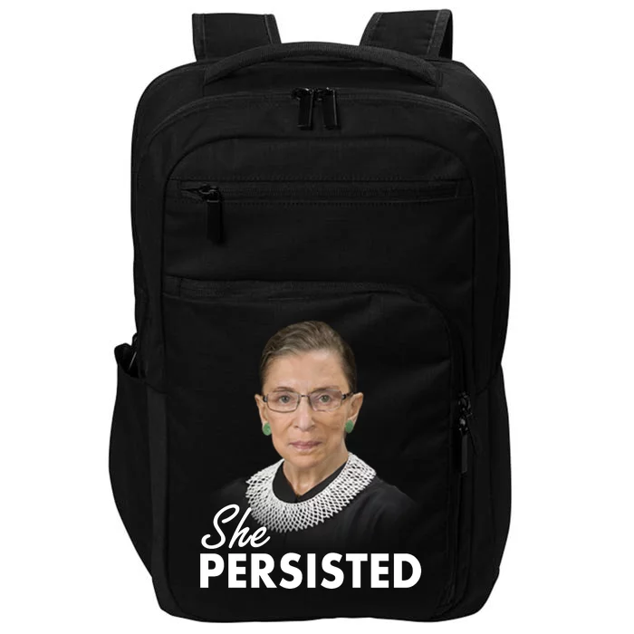 She Persisted RBG Ruth Bader Ginsburg Impact Tech Backpack