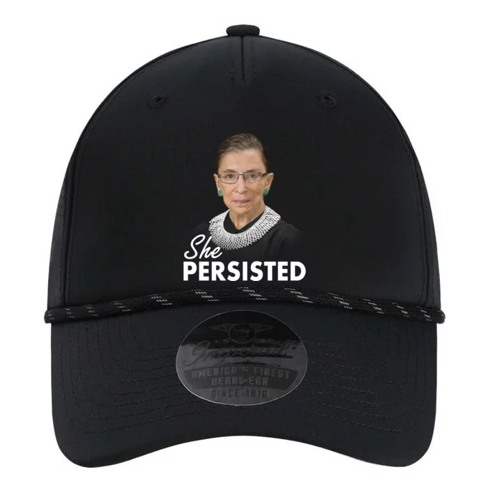 She Persisted RBG Ruth Bader Ginsburg Performance The Dyno Cap