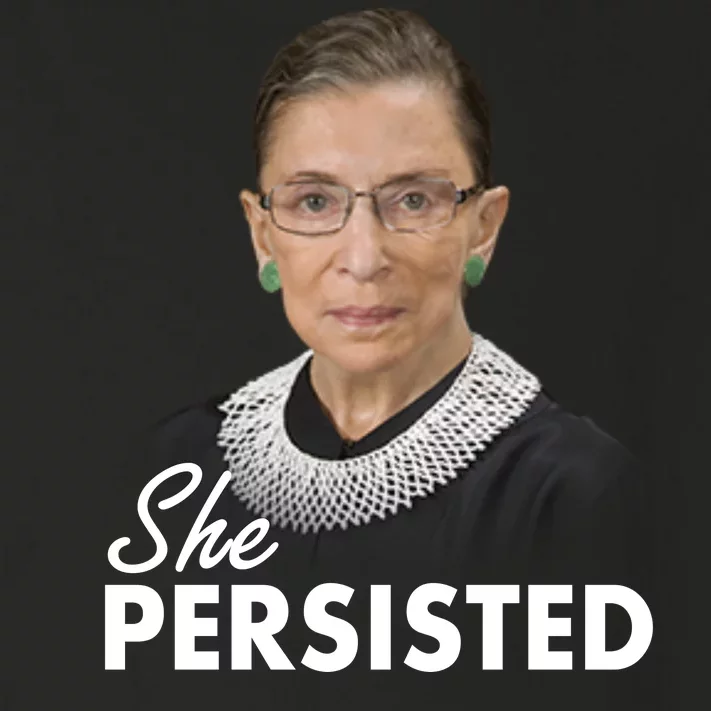 She Persisted RBG Ruth Bader Ginsburg Toddler Long Sleeve Shirt