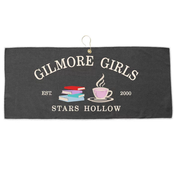 Stars Hallow Embroidered Large Microfiber Waffle Golf Towel