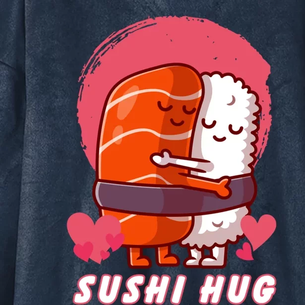 Sushi Hug Essential Hooded Wearable Blanket