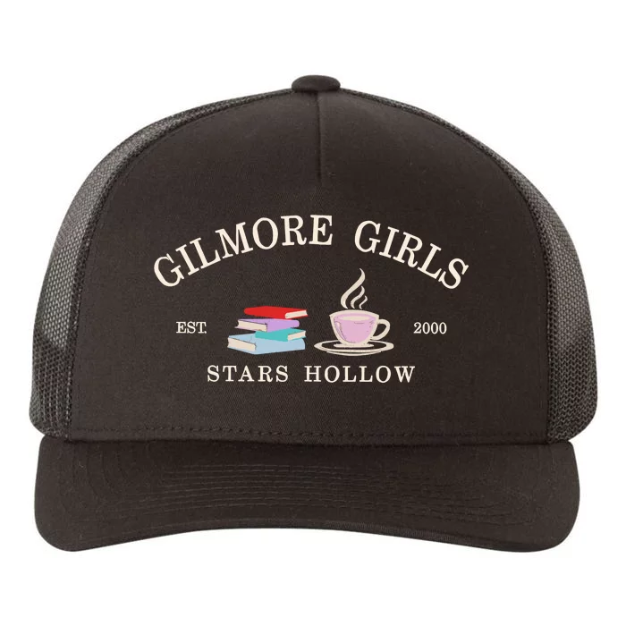 Stars Hallow Embroidered Gilmore G.I.R.L.S Yupoong Adult 5-Panel Trucker Hat