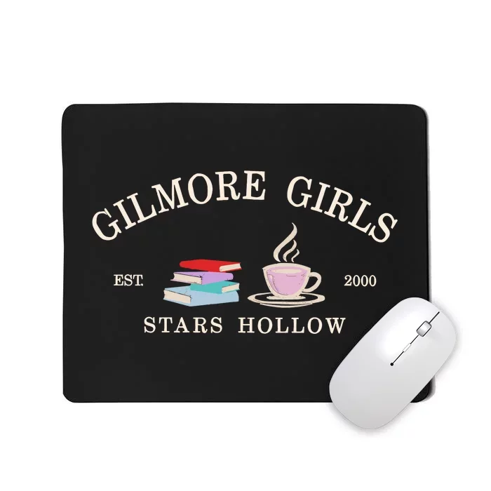 Stars Hallow Embroidered Gilmore G.I.R.L.S Mousepad