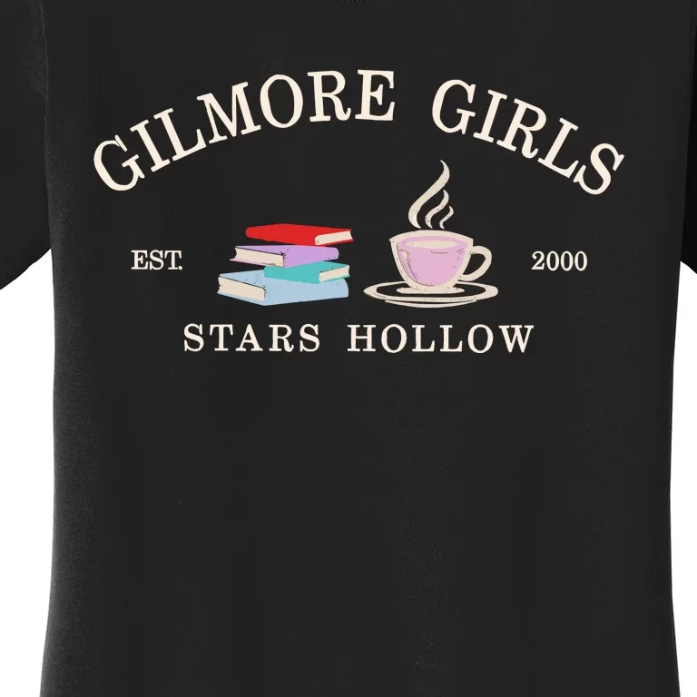 Stars Hallow Embroidered Gilmore G.I.R.L.S Women's T-Shirt