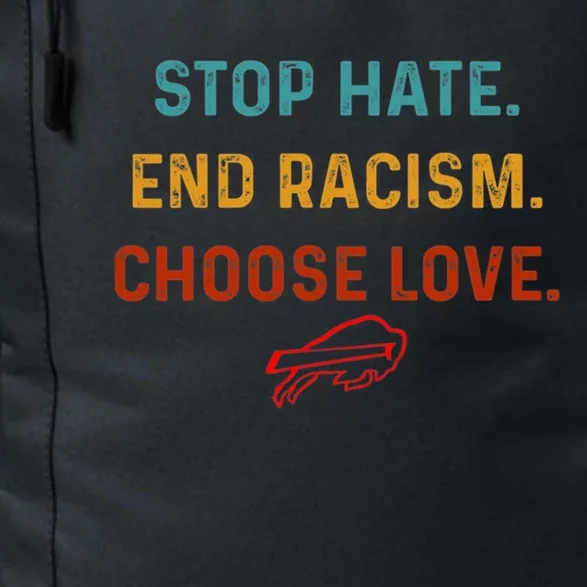 Stop Hate End Racism Choose Love Daily Commute Backpack