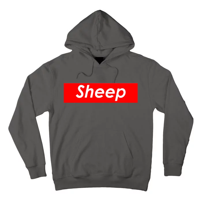 Sheep Red Box Logo Tall Hoodie