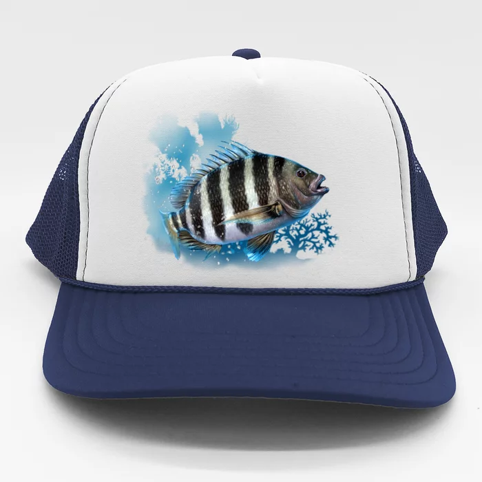 Sheepshead Trucker Hat