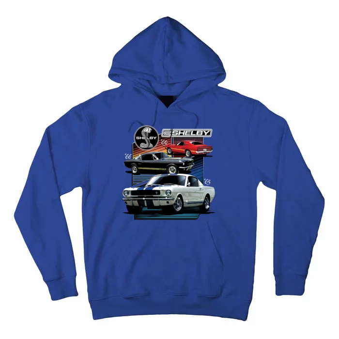 Shelby Ford Mustang Models Tall Hoodie