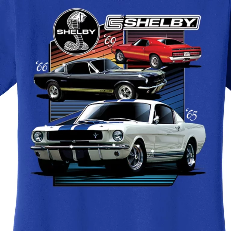 Shelby Ford Mustang Models Women's T-Shirt