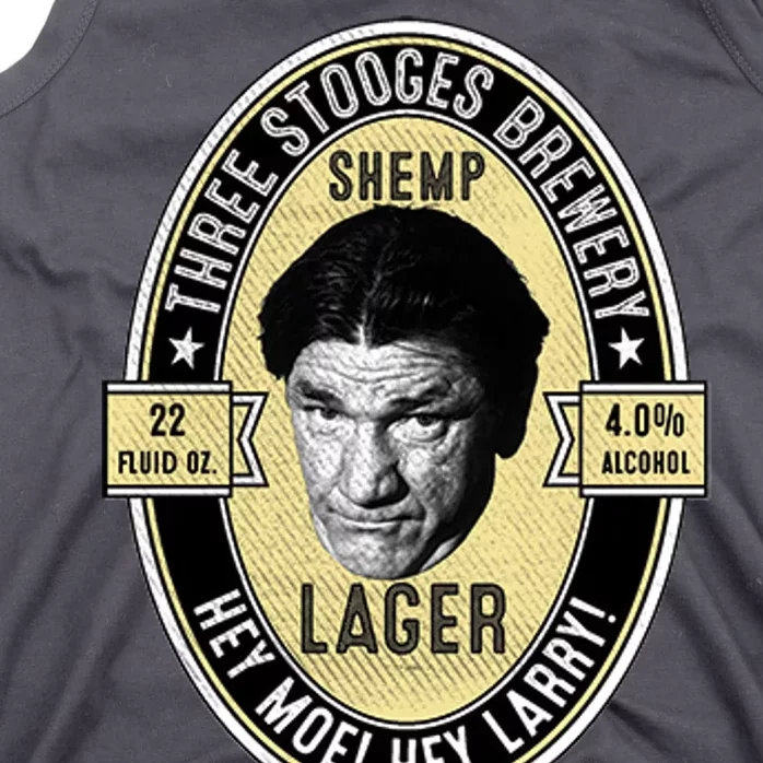 Shemp Lager Three Stooges Tank Top