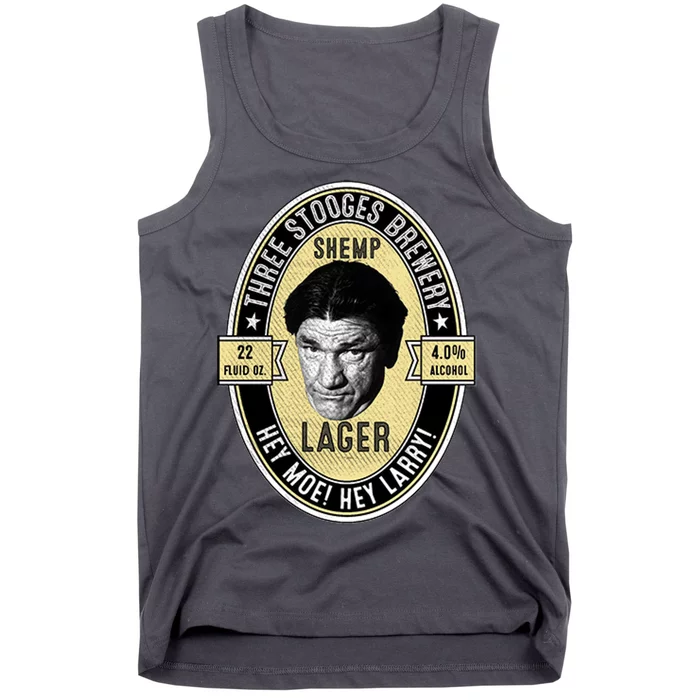 Shemp Lager Three Stooges Tank Top