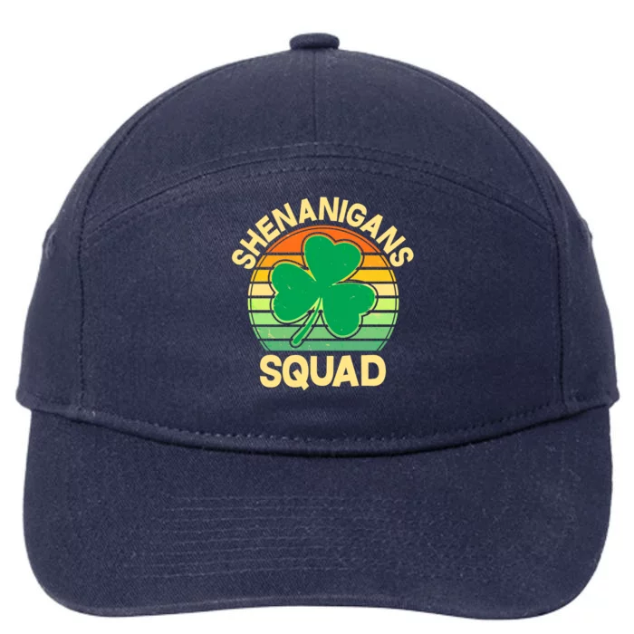 Shenanigans Squad Shamrock St Patricks Day 7-Panel Snapback Hat