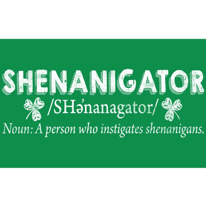 Shenanigator A Person Who Instigates Shenanigans Bumper Sticker