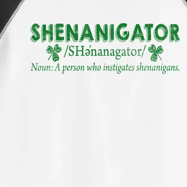 Shenanigator A Person Who Instigates Shenanigans Toddler Fine Jersey T-Shirt