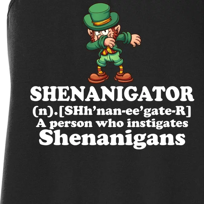 Shenanigator Definition Women's Racerback Tank