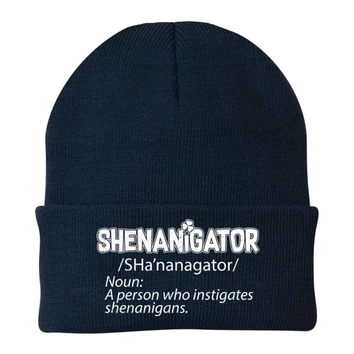 Shenanigator Funny St. Patrick's Day Knit Cap Winter Beanie