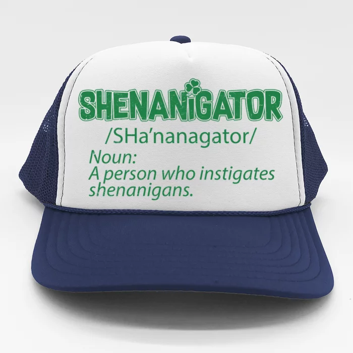 Shenanigator Funny St. Patrick's Day Trucker Hat