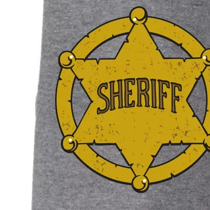 Sheriff Badge Doggie 3-End Fleece Hoodie