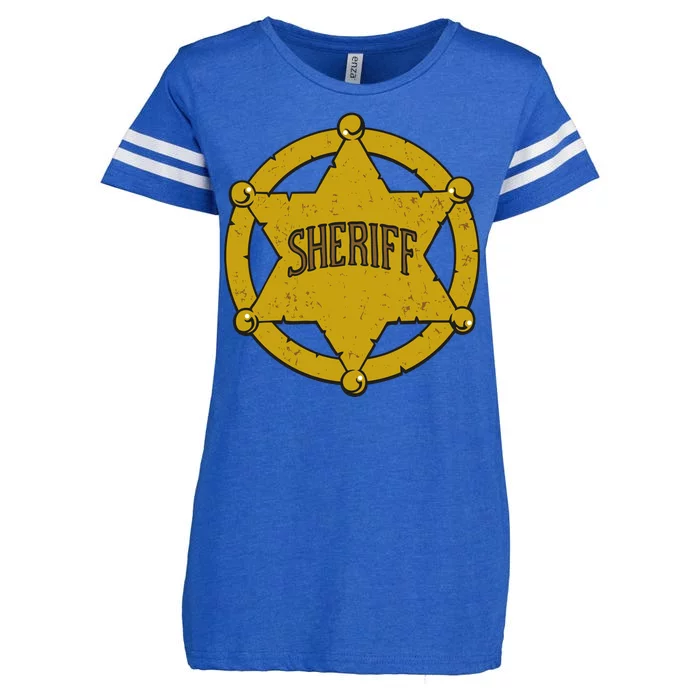 Sheriff Badge Enza Ladies Jersey Football T-Shirt