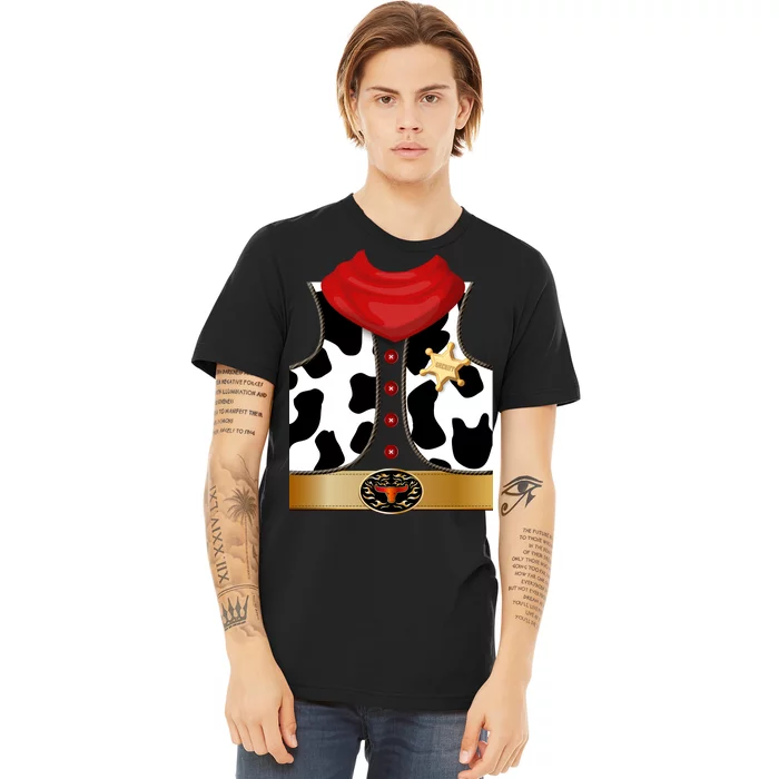 Sheriff Cowboy Costume Premium T-Shirt