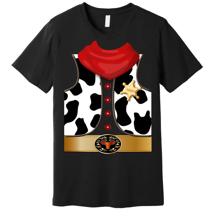 Sheriff Cowboy Costume Premium T-Shirt