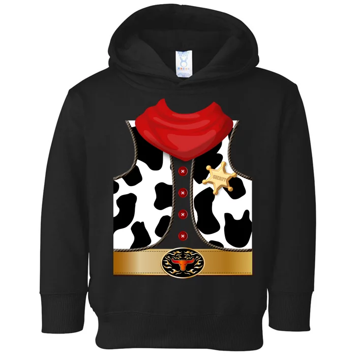 Sheriff Cowboy Costume Toddler Hoodie