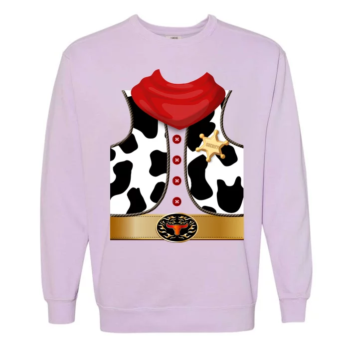 Sheriff Cowboy Costume Garment-Dyed Sweatshirt