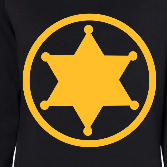 Sheriff Star Womens California Wash Sweatshirt