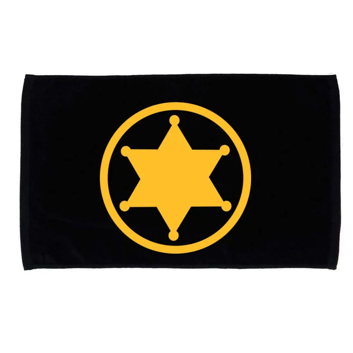 Sheriff Star Microfiber Hand Towel