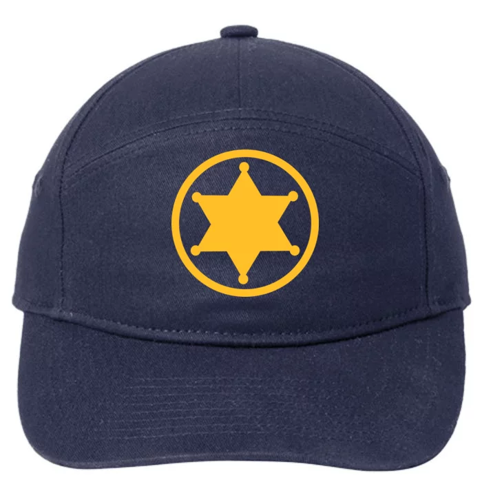 Sheriff Star 7-Panel Snapback Hat