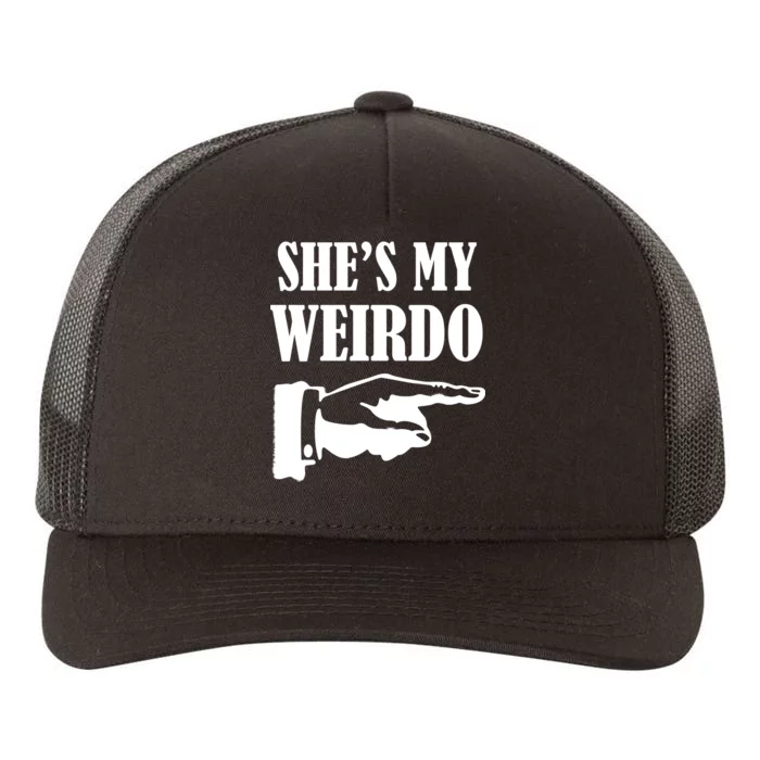 She's  My Weirdo Yupoong Adult 5-Panel Trucker Hat