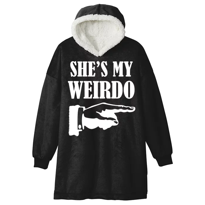 She's  My Weirdo Hooded Wearable Blanket