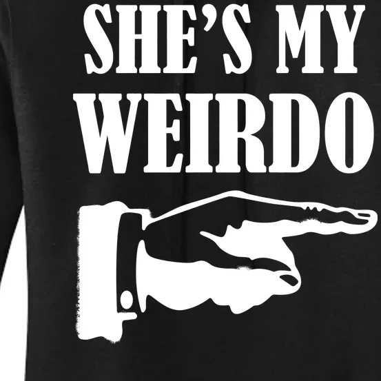 She's  My Weirdo Women's Pullover Hoodie