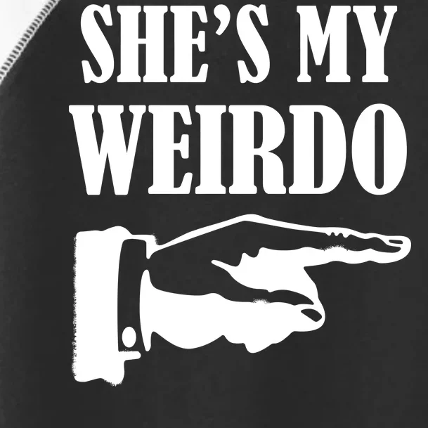 She's  My Weirdo Toddler Fine Jersey T-Shirt