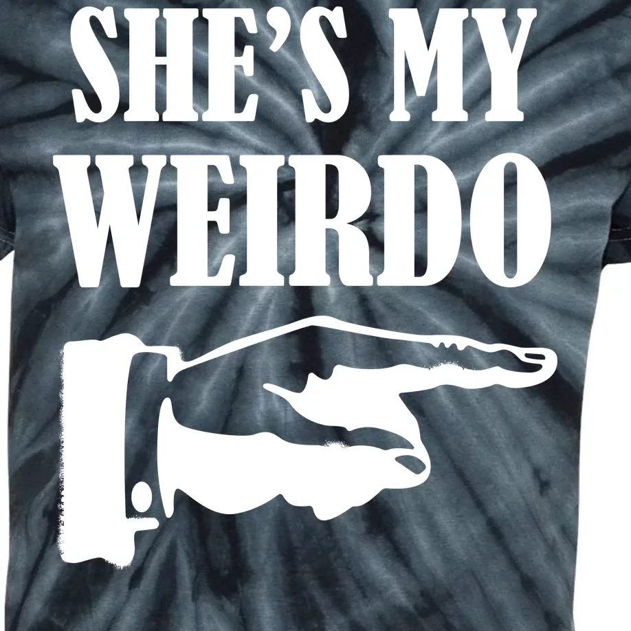 She's  My Weirdo Kids Tie-Dye T-Shirt