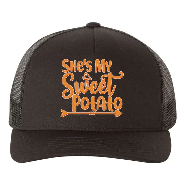 She's My Sweet Potato Yupoong Adult 5-Panel Trucker Hat